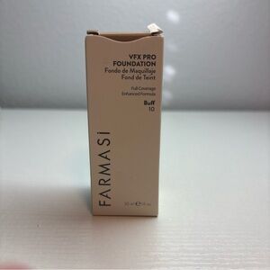 Farmasi VFX Pro Foundation Full Coverage Buff 10- 30ml NIB.